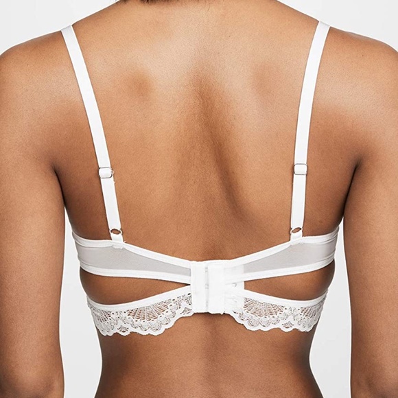 Thistle & Spire Kane Cutout V Wire Bra in Ivory - Picture 5 of 6